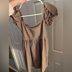 Motel gingham dress, Xs